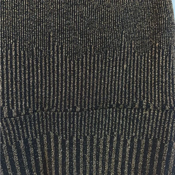 Altar'd State Black & Gold Mini Dress - Picture 3 of 8